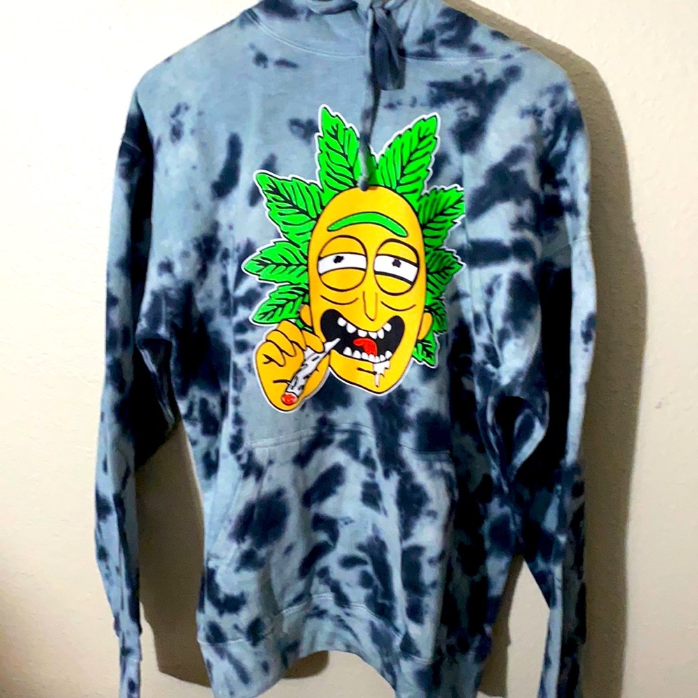 Tye dye Rick and Morty sweatshirt